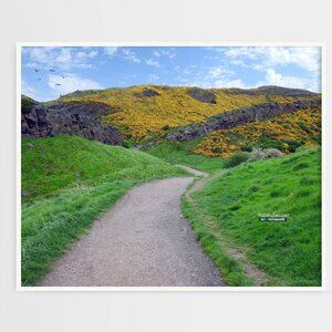 16x20 Arthur's‎ Seat Edinburgh Scotland Landscape Photography Art Poster